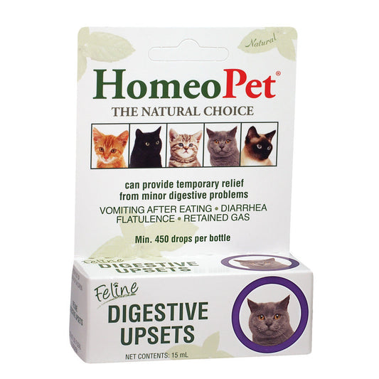 HomeoPet Feline Digestive Upsets Cat Drops 1ea/15 ml