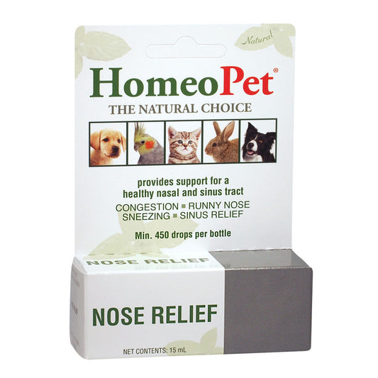 HomeoPet Nose Relief 1ea/15 ml