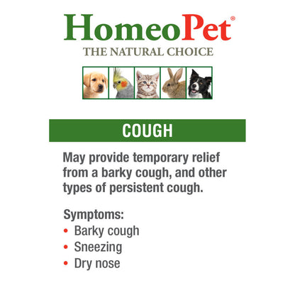 HomeoPet Cough 1ea/15 ml