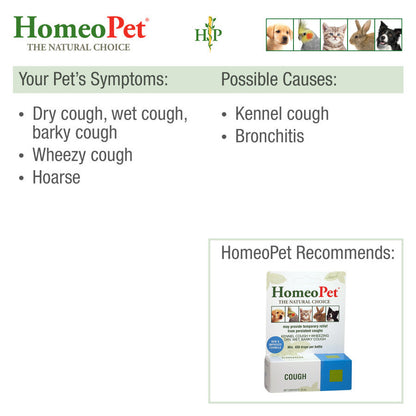 HomeoPet Cough 1ea/15 ml