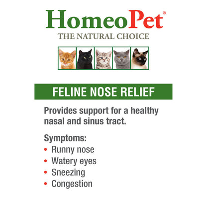 HomeoPet Feline Nose Relief 1ea/15 ml