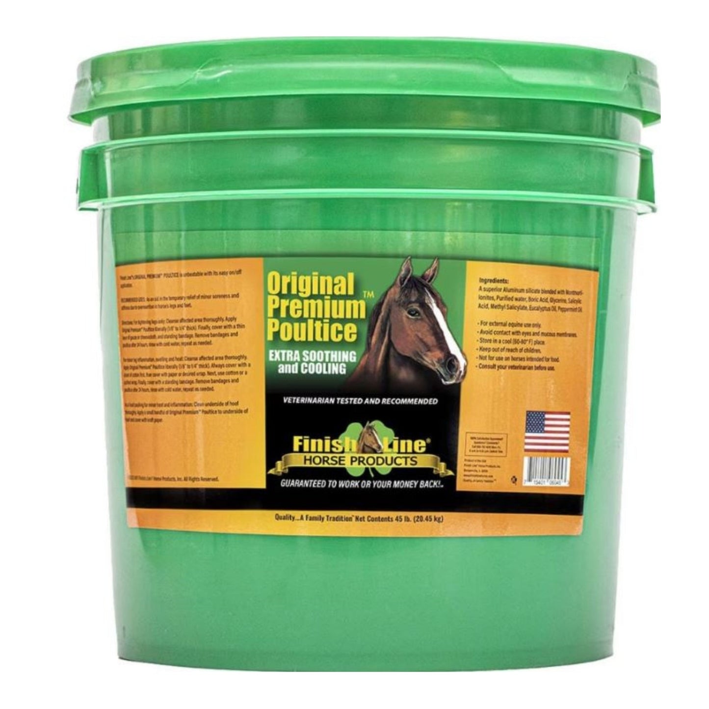 Finish Line Original Premium Clay Poultice 45Lbs.