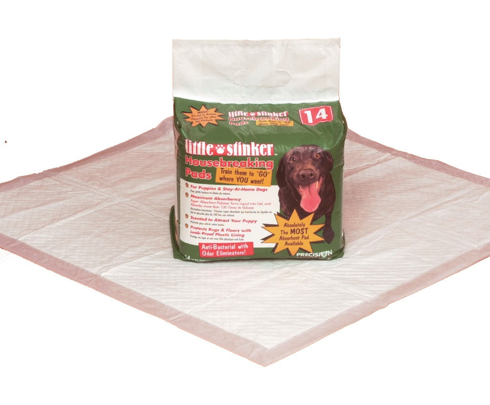 Precision Pet Products Little Stinker House Breaking Pads 1ea/14 pk