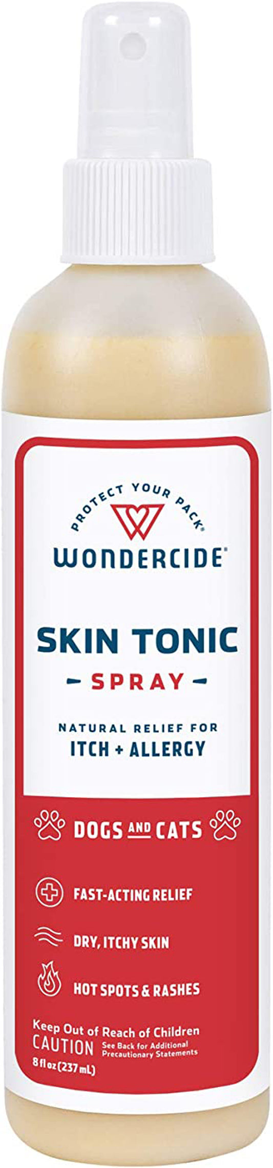 Wondercide Skin Tonic-Anti-Itch Spray With Neem-8 oz.