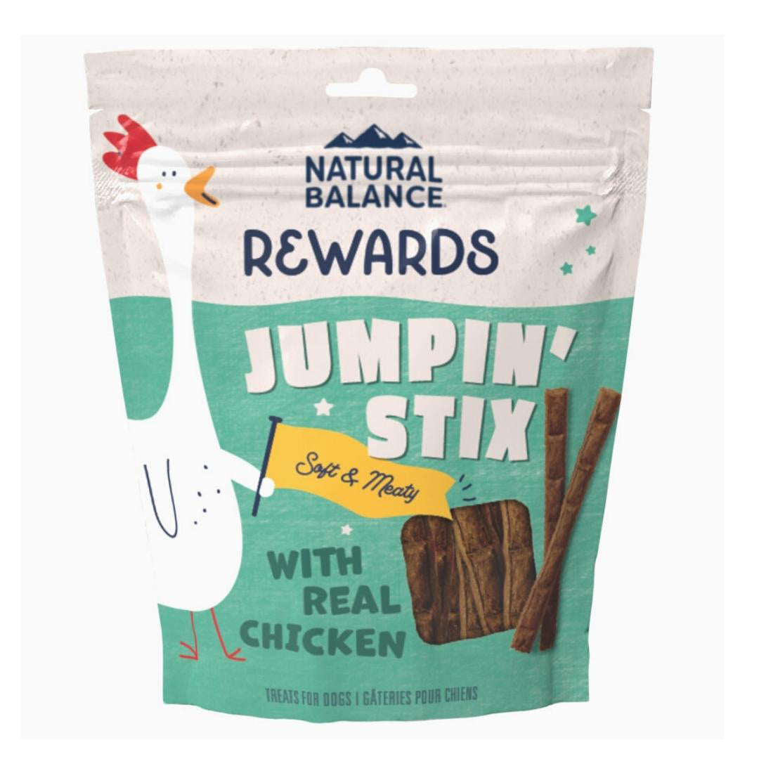 Natural Balance Pet Foods Rewards Jumpin' Stix Soft & Meaty Dog Treats Chicken 1ea/10 oz