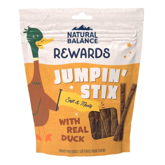 Natural Balance Pet Foods Rewards Jumpin' Stix Soft & Meaty Dog Treats Duck 1ea/10 oz