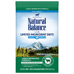 Natural Balance Pet Foods L.I.D. Puppy Dry Dog Food Lamb & Brown Rice 1ea/4 lb