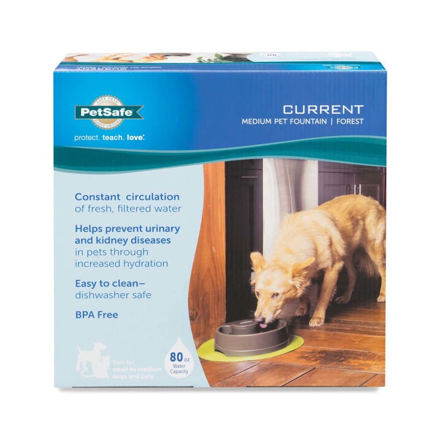 PetSafe Current Pet Fountain Forest 1ea/MD