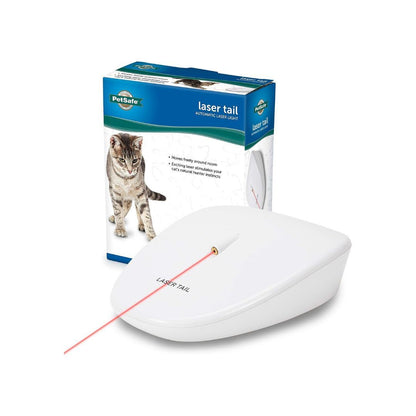 PetSafe Laser Tail Cat Toy White 1ea/One Size