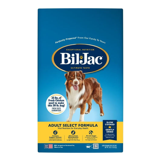 Bil-Jac Select Adult Dog Food Chicken 30Lbs.