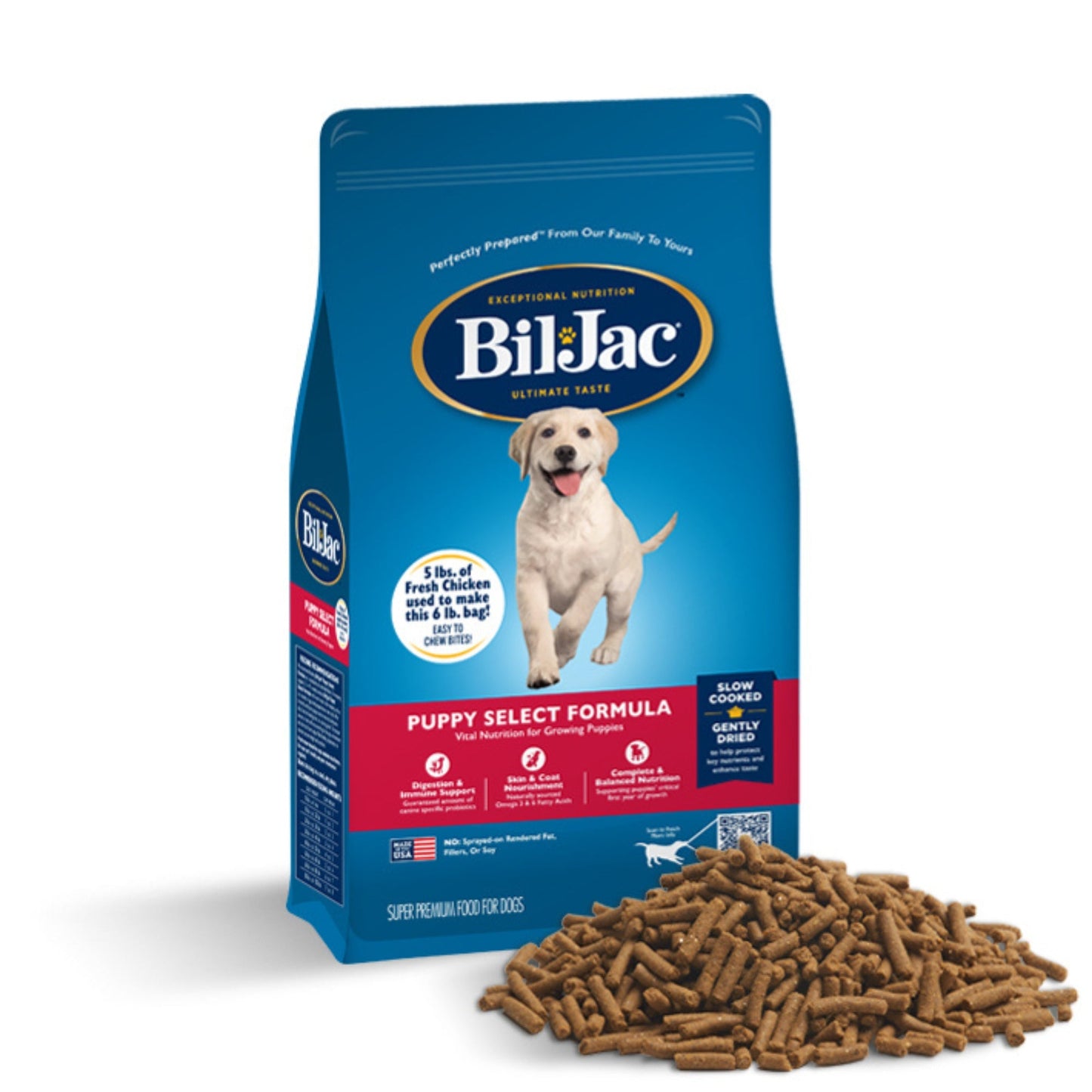 Bil-Jac Select Puppy Dog Food Chicken 6Lbs.