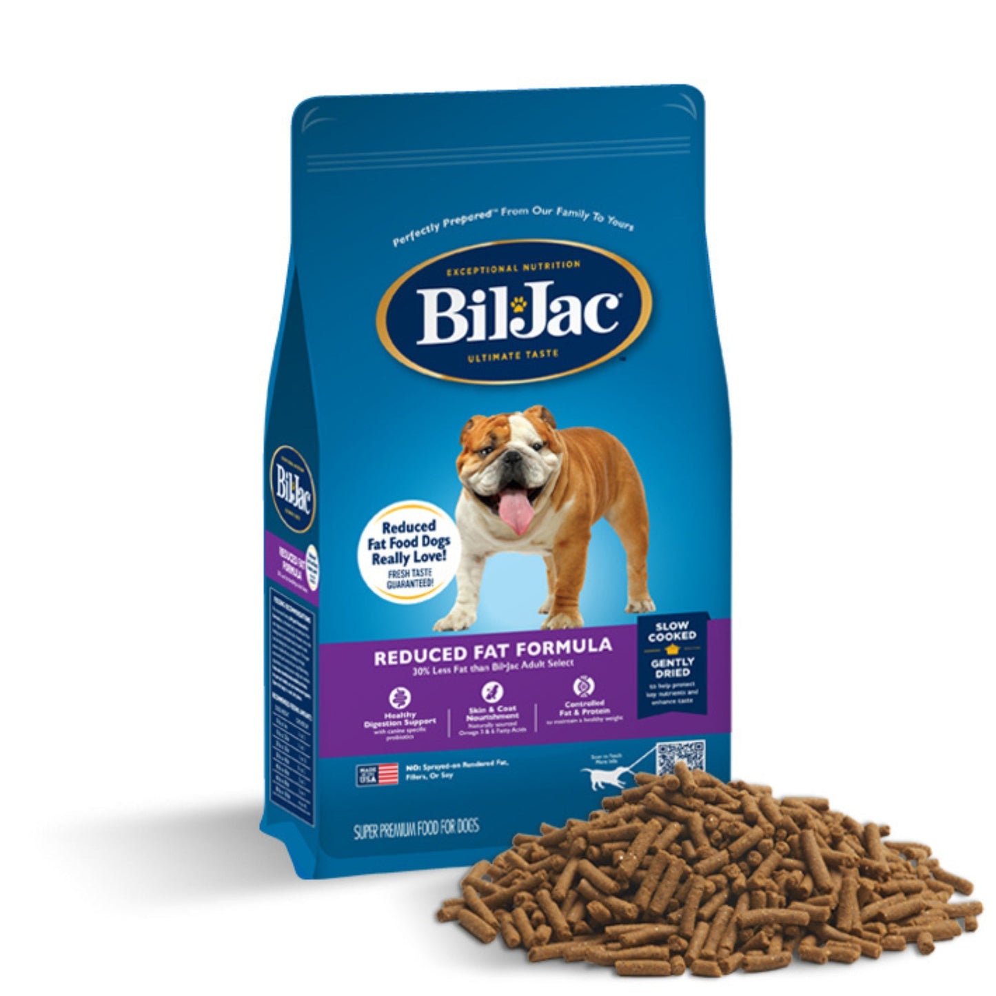 Bil-Jac Reduced Fat Dog Food Chicken 30Lbs.