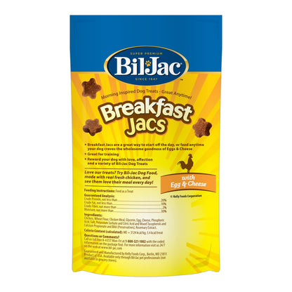 Bil-Jac Breakfast Jacs Dog Treats Chicken/Cheese 4oz. (Case of 10)