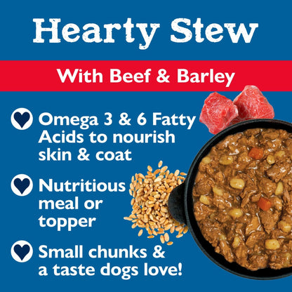 Bil-Jac Hearty Stew Wet Dog Food Beef/Barley 3.5oz. (Case of 12)