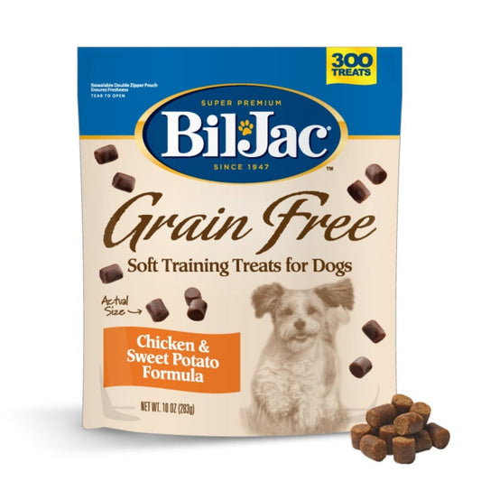 Bil-Jac Grain Free Soft Training Dog Treats Chicken/Sweet Potato 10oz. (Case of 8)