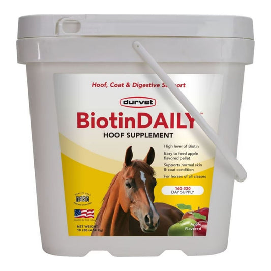 Durvet Biotin Daily Hoof Supplement 10lbs.