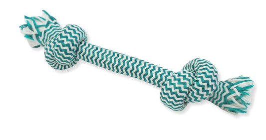 Mammoth Pet Products EXTRA FRESH 2 Knot Bone Toy Multi-Color 1ea/13 in, LG