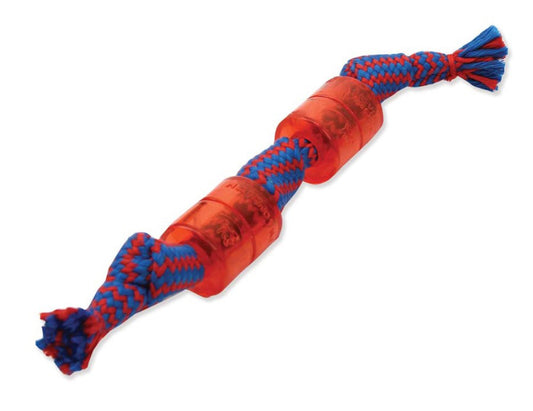 Mammoth Pet Products Candy Wraps Double with Squeakers Out Dog Toy Multi-Color 1ea/SM, 13 in