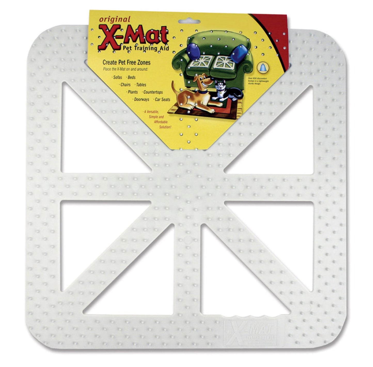 Mammoth Pet Products X-Mat ORIGINAL Pet Training Mat White 1ea/18 in