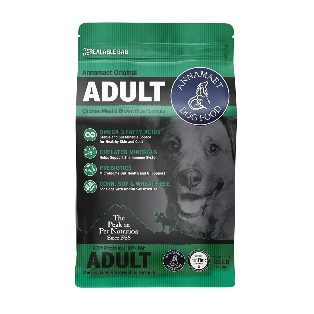 Annamaet Dog Adult 23% 25Lb Chicken