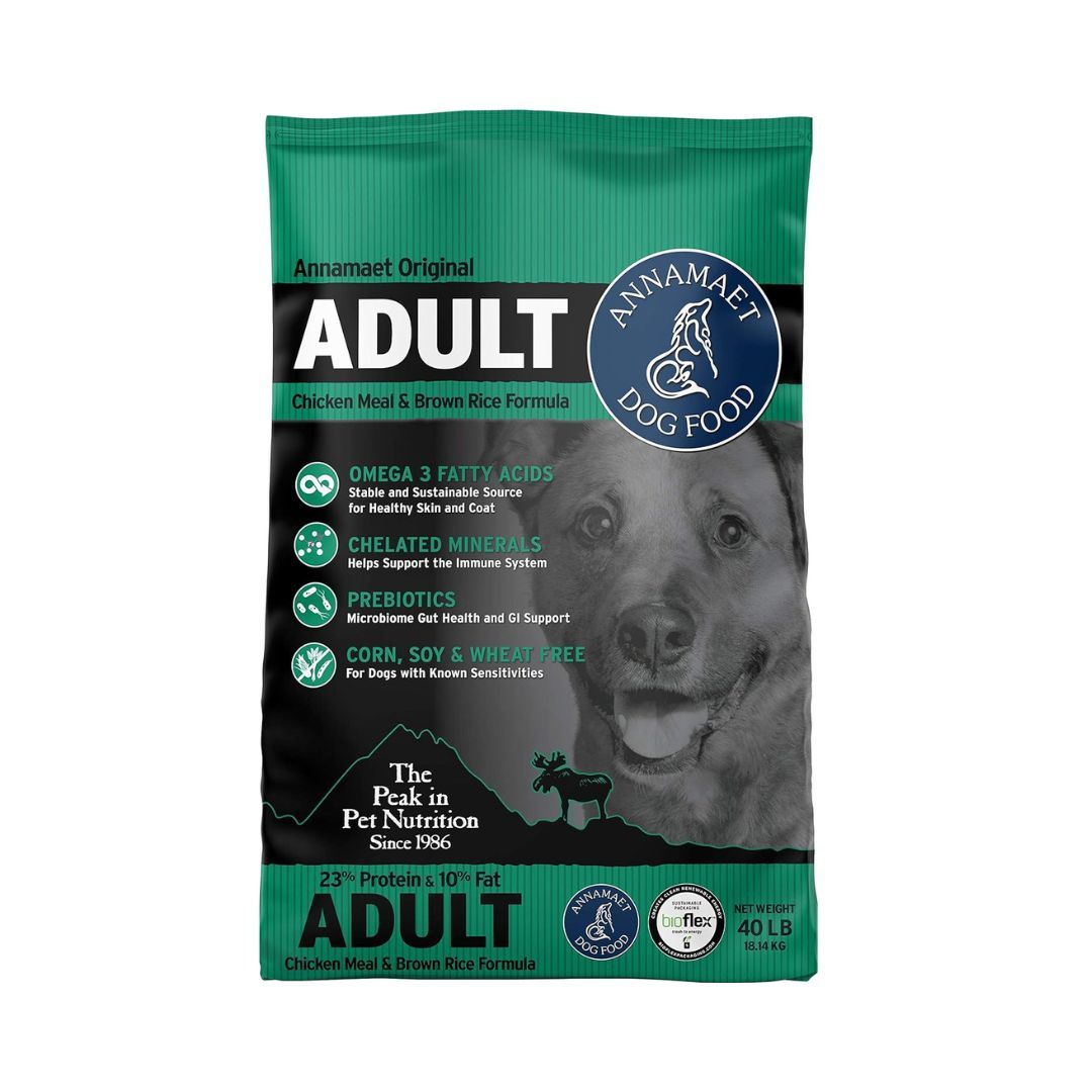 Annamaet Dog Adult 23% 40Lb Chicken