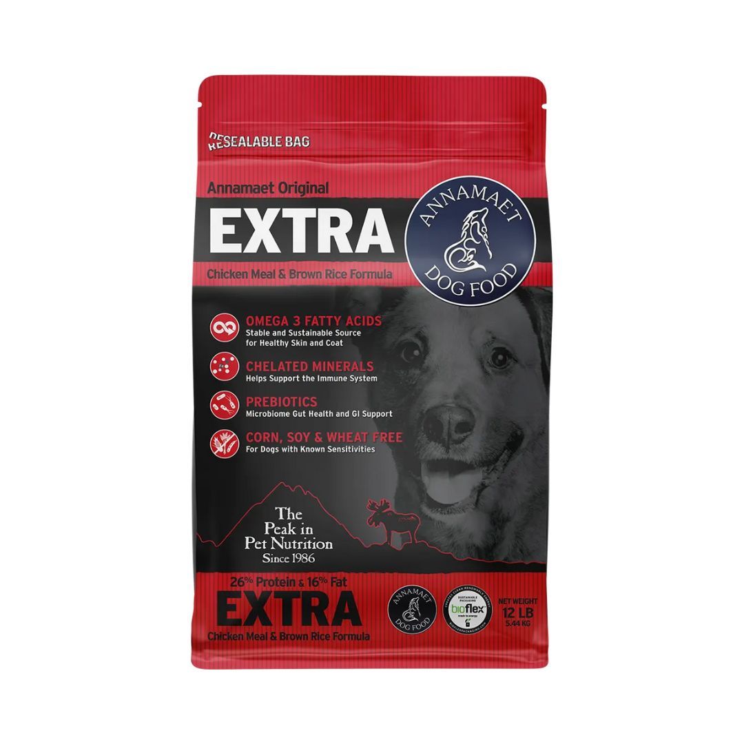 Annamaet Dog Extra 26% 12Lb Chicken Fish