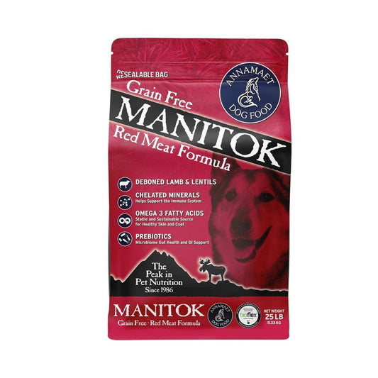 Annamaet Dog Manitok 25Lb Grain Free Lamb Venison