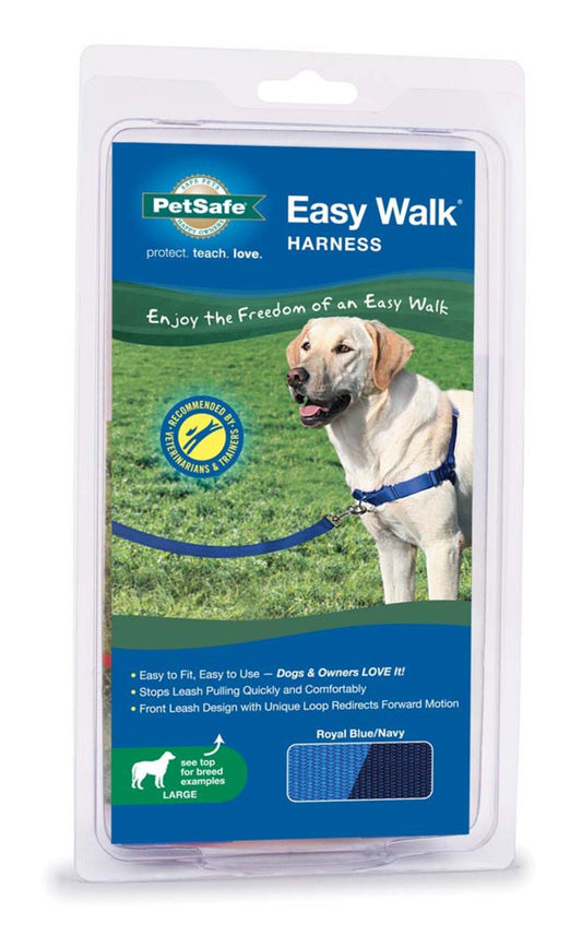 PetSafe Easy Walk Dog Harness Royal Blue/Navy 1ea/LG