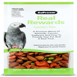 ZuPreem Real Rewards Garden Mix Bird Treats Large Birds 1ea/6 oz