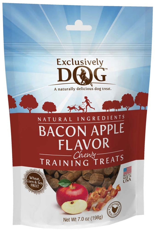 Exclusively Pet Chewy Dog Training Treats Bacon & Apple 1ea/7 oz