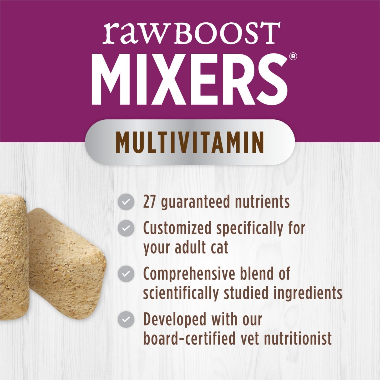 Natures Variety Raw Boost Mixers Cat Freeze-dried .75oz. Multivitamin Beef