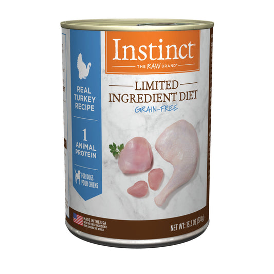 Natures Variety Instinct Dog Can Limited Ingredient Turkey 13.2oz. (Case of 6)