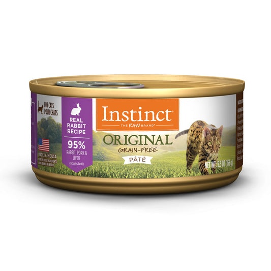 Natures Variety Instinct Can Cat Original Rabbit 5.5oz. (Case of 12)