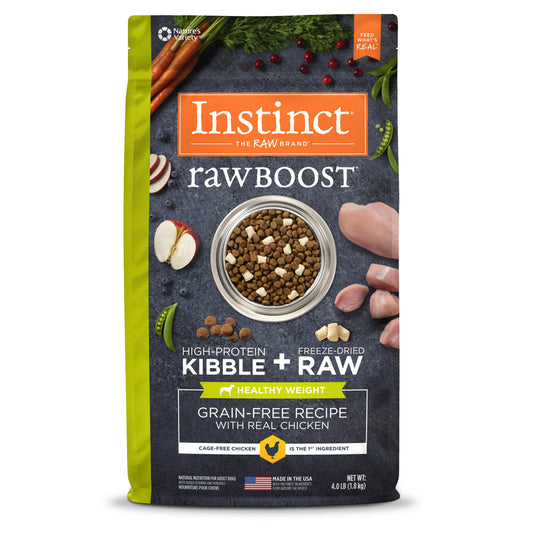 Natures Variety Instinct  Raw Boost Healthy Weight Chicken 4Lb Grain Free