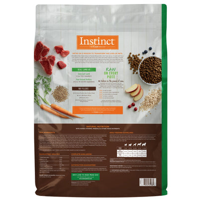 Natures Variety Instinct Dog Be Natural Lamb Oatmeal 24Lb