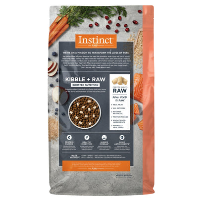 Natures Variety Dog Instinct Raw Boost Wholegrain Salmon Brown Rice 20Lb