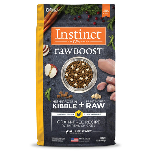 Natures Variety Instinct  Raw Boost Chickn 4Lb Grain Free