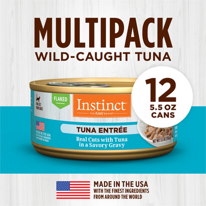 Natures Variety Instinct Cat Can 5.5oz. Tuna Flaked (Case of 12)