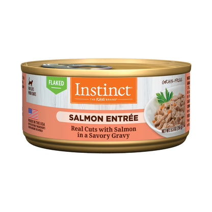 Natures Variety Instinct Cat Can 5.5oz. Salmon Flaked (Case of 12)