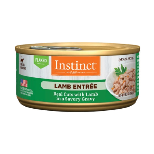 Natures Variety Instinct Cat Can 5.5oz. Lamb Flaked (Case of 12)