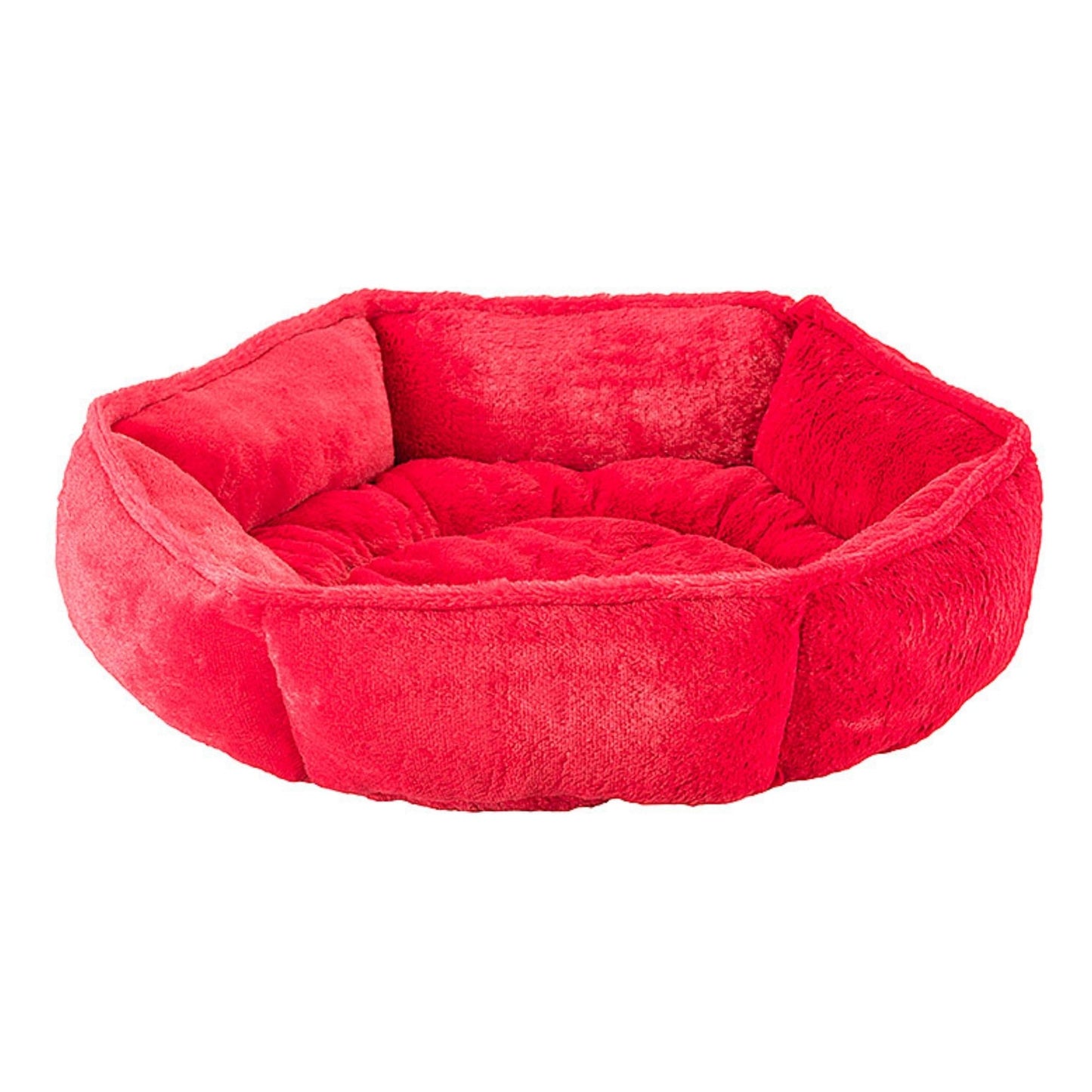 Ethical Pet Sleep Zone Hexagon Cuddler 24" Red