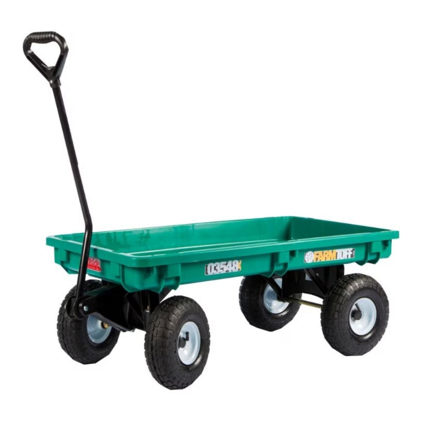 Farm-Tuff Deck Wagon Plastic w/ Flat Free Tires