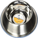 OurPets Premium Stainless Steel Non-Tip Dog Bowl 1ea/SM