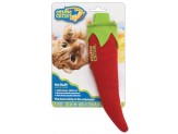 OurPets Cosmic 100% Catnip Filled Chili Pepper 'Hot Stuff' Cat Toy Red, Green 1ea