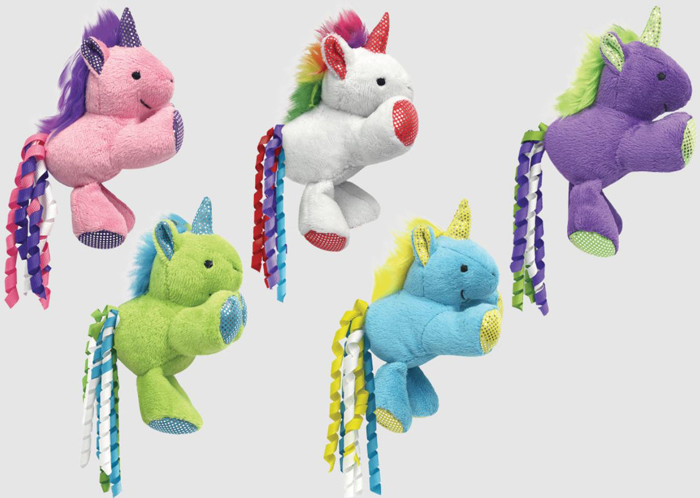 Multipet Unicorn Catnip Cat Toy 3in