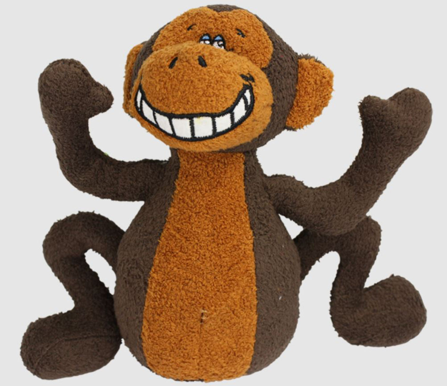 Multipet Deedle Dudes Dog Toy Monkey 1ea/8 in