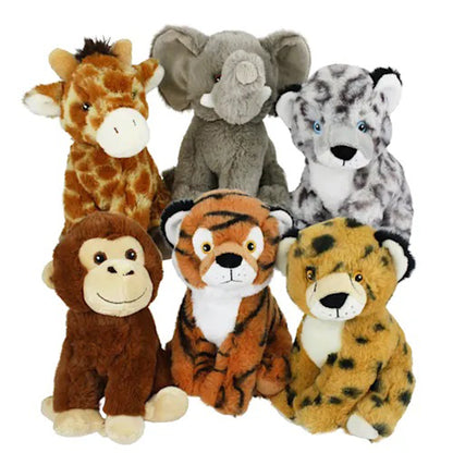 Multipet Asssorted Eco Safari Animals 8"