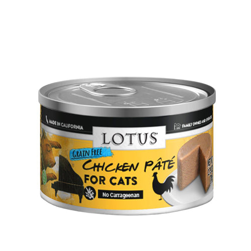 Lotus Cat Grain Free Chicken Pate 5.3oz. (Case of 24)