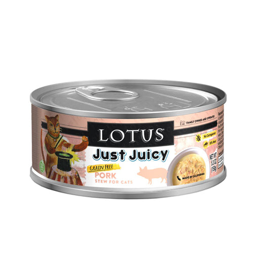 Lotus Cat Just Juicy Pork Stew 5.3oz. (Case of 24)