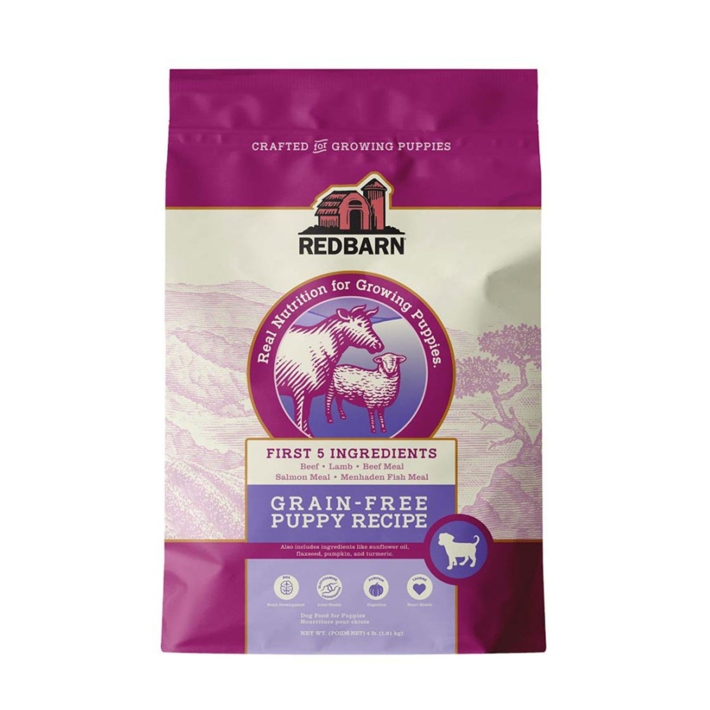 Redbarn Pet Products Grain Free Puppy Dog Food 1ea/4 lb